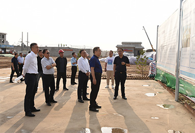 陈耳东调研开云在线开户环保子公司应县水务一体化建设PPP项目
